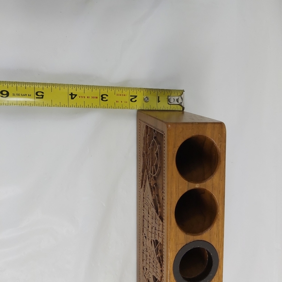 LASERCRAFT WOODEN DESK ORGANIZER SHIP DESIGN - Picture 11 of 14